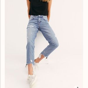 NWT Free people good time relaxed jeans